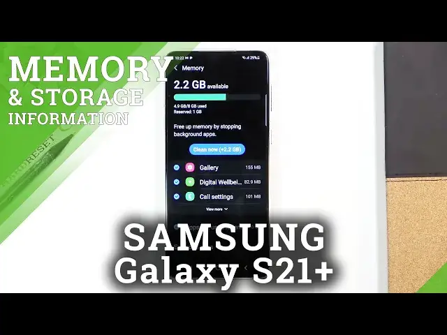'Video thumbnail for How to Check Available Memory in SAMSUNG Galaxy S21+ – Verify Free Space'