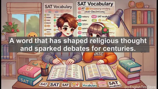Video thumbnail for 5000 Must Know SAT Vocabulary - Calvinism: Key SAT Vocabulary and Its Impact on Religion
