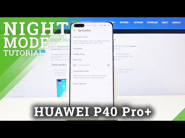 'Video thumbnail for How to Activate Eye Protection Mode in HUAWEI P40 PRO+ - Eye Comfort Mode'