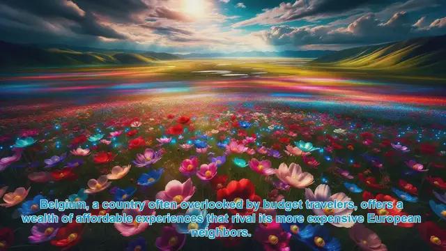 Video thumbnail for Exploring Belgium on a Budget: Top 10 Affordable Destinations