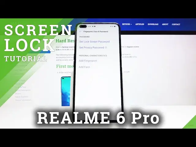 'Video thumbnail for How to Change Lock Method in REALME 6 Pro – Find Lock Screen Options'