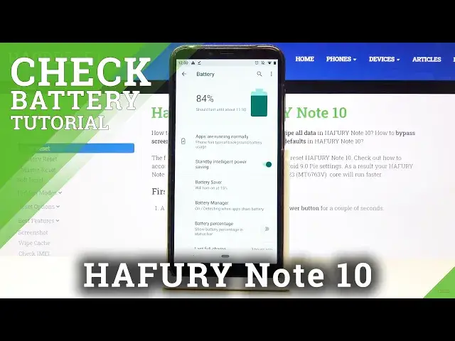 'Video thumbnail for How to Enable Battery Percentage on HAFURY Note 10 – Battery Info'