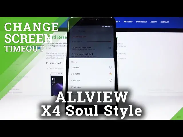 'Video thumbnail for How to Change Screen Timeout on Allview X4 Soul Style – Update Screen Timeout'