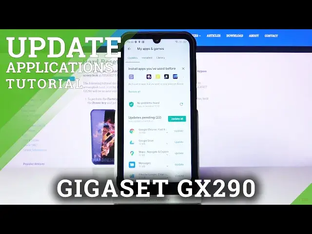 Video thumbnail for How to Update Apps in GIGASET GX290 – Download Latest Apps