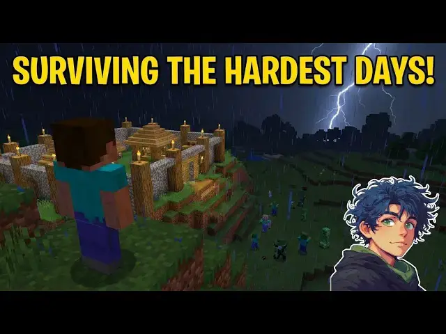 Video thumbnail for Surviving the Hardest Days - Minecraft Episode 2