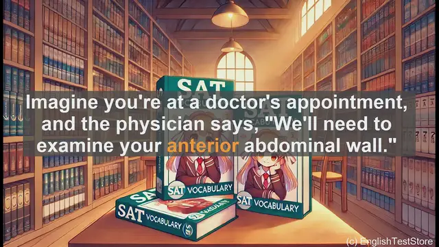 Video thumbnail for 5000 Must Know SAT Vocabulary - Anterior: SAT Vocabulary Word Explained