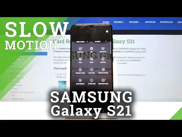 'Video thumbnail for How to Record Slow Motion in SAMSUNG Galaxy S21 – Record Slowed Videos'