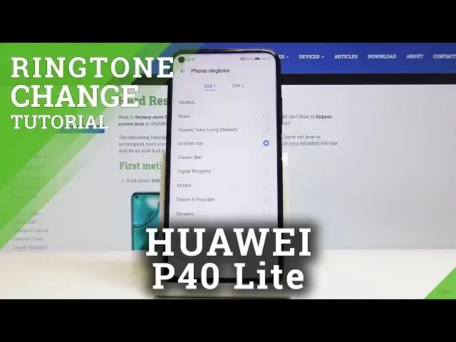 'Video thumbnail for RINGTONES on HUAWEI P40 Lite – All Ringtone List / Change Ringtone'