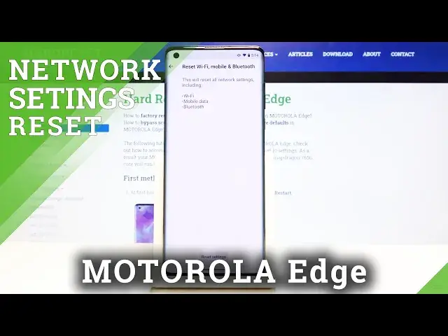 'Video thumbnail for How to Reset Network Settings on Motorola Edge - Restore Network'