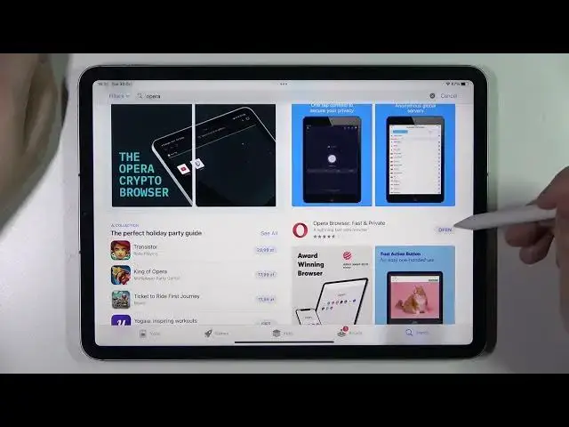 Video thumbnail for How to Download and Install the Opera Browser on the iPad Pro 11'' 2022