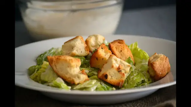Video thumbnail for Caesar Salad Recipe | How To Make a Basic Caesar Salad | SyS