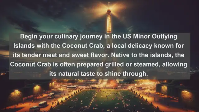 Video thumbnail for Tasting Paradise: Top 10 Mouthwatering Foods in the United States Minor Outlying Islands!