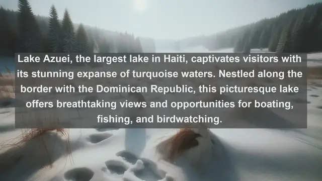 Video thumbnail for Exploring Haiti's Natural Jewels: Top 10 Famous Lakes You Must Visit