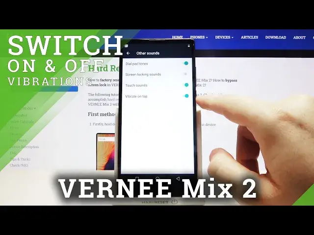 Video thumbnail for How to Operate Vibration Settings in Vernee Mix 2 – Enable/Disable Vibrations