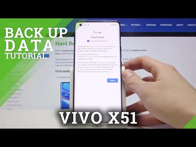 'Video thumbnail for How to Enable Google Backup in VIVO X51 5G – Backup Data'