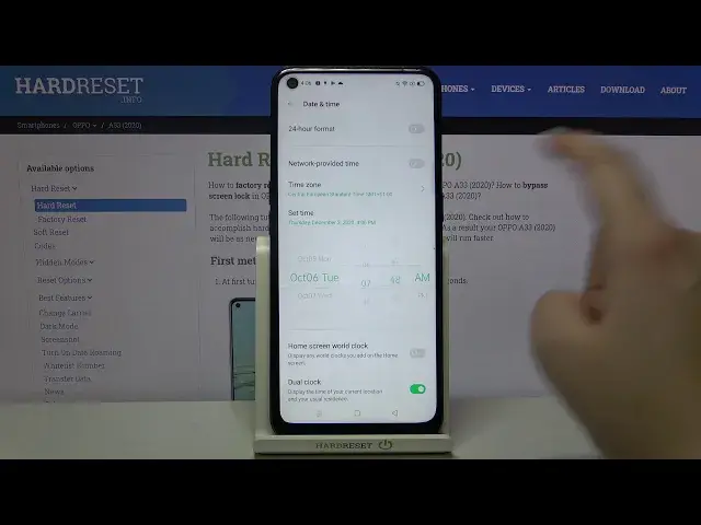'Video thumbnail for How to Set Date and Time on OPPO A33 2020 – Change Date and Time'