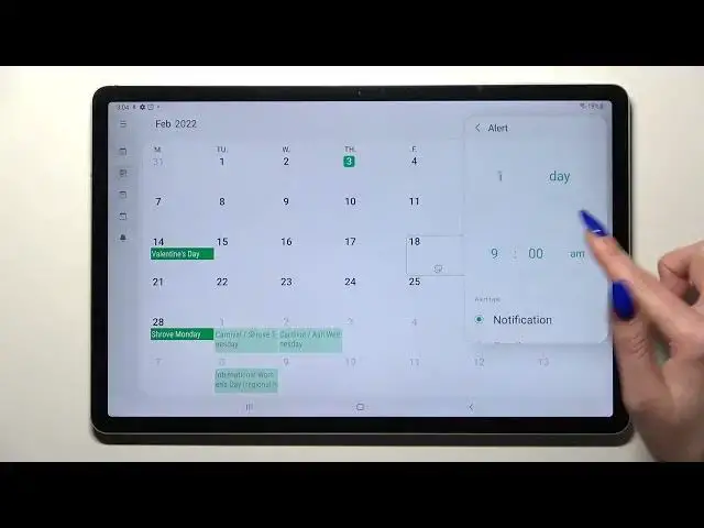 Video thumbnail for How to Add Reminder on SAMUSNG Galaxy Tab S7 FE – Add Event to Calendar