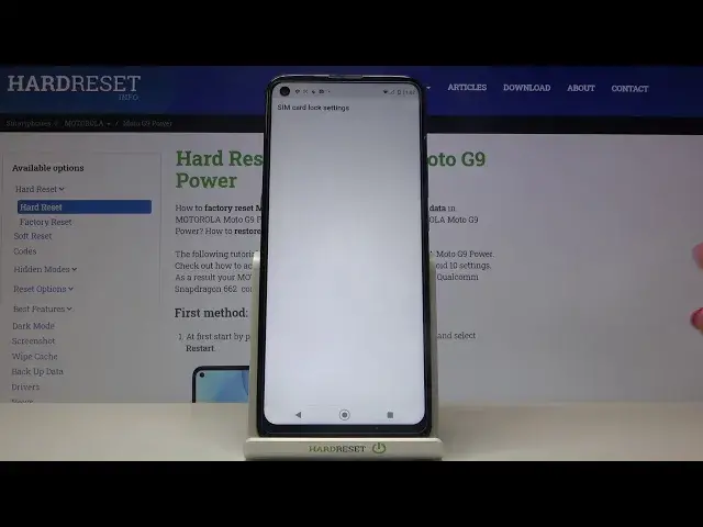 'Video thumbnail for How to Change PIN Code – Activate SIM Protection on MOTOROLA Moto G9 Power'