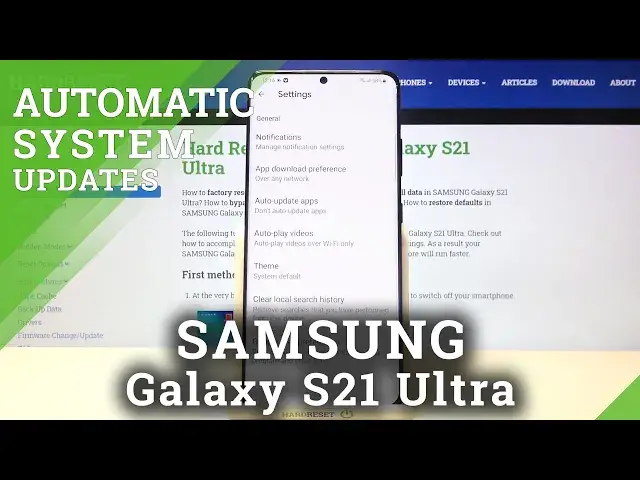 'Video thumbnail for How to Stop Auto Updates SAMSUNG Galaxy S21 Ultra Applications using Play Store'