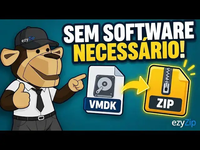 Video thumbnail for 📀 Como converter VMDK para ZIP online grátis | Sem necessidade de instalar programas
