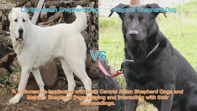 Video thumbnail for Comparing Central Asian Shepherd Dogs and Majorca Shepherd Dogs