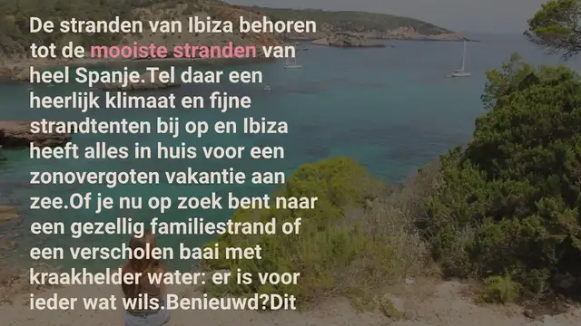 Video thumbnail for DE 12 MOOISTE STRANDEN VAN IBIZA: DIT ZIJN ZE!