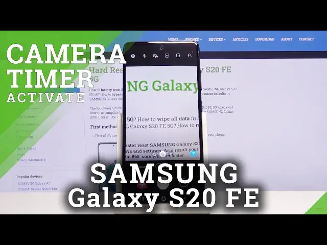 'Video thumbnail for How to Use Camera Timer in SAMSUNG Galaxy S20 FE 5G – Adjust Camera Timer'