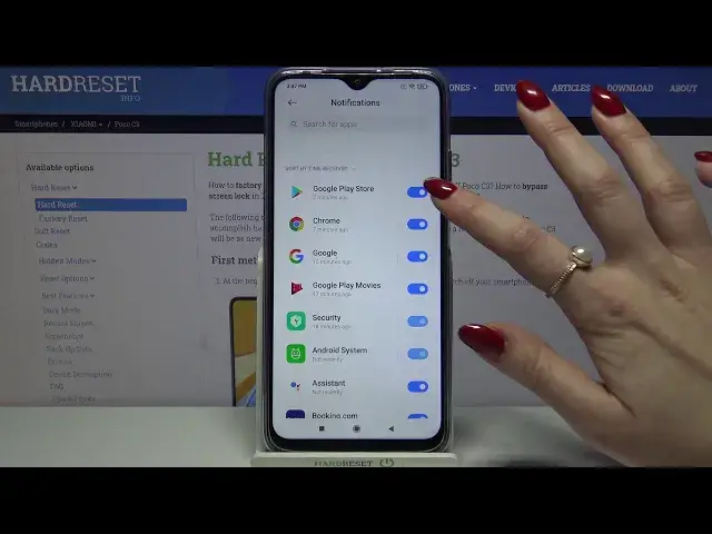 Video thumbnail for How to Personalize Notifications in POCO C3 – Customize Notifications