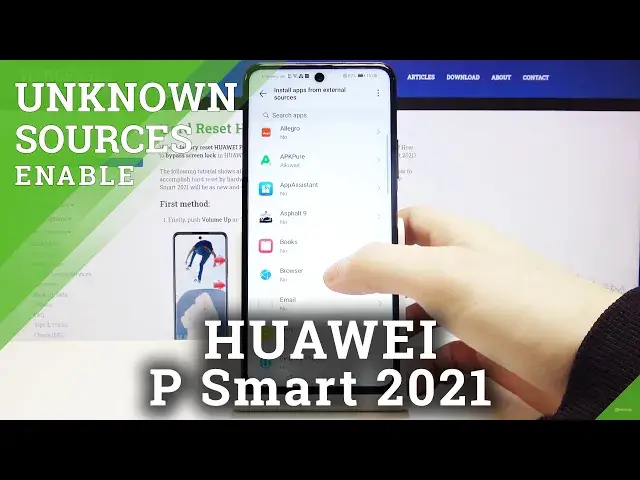 Video thumbnail for How to Enable Unknown Sources on HUAWEI P Smart 2021- Apps Installation