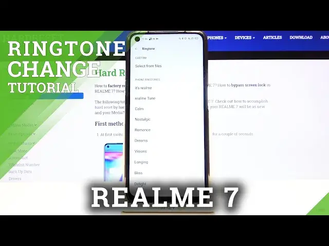 'Video thumbnail for How to Switch Ringtone on REALME 7 – Ringtone List'