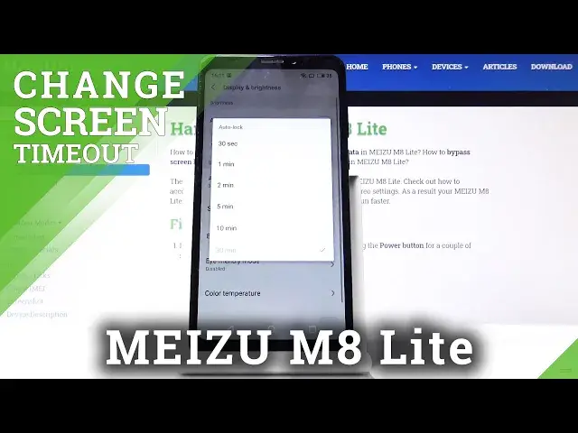 'Video thumbnail for How to Set Up Screen Timeout on MEIZU M8 Lite'