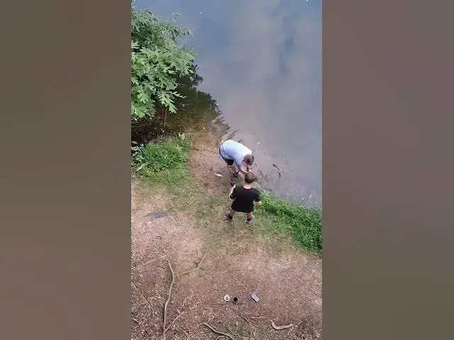 Video thumbnail for 🚨Lunker Largemouth Caught By 13-Year-Old Fishing A Worm On A Zebco Rod-And-Reel Combo! 🔥