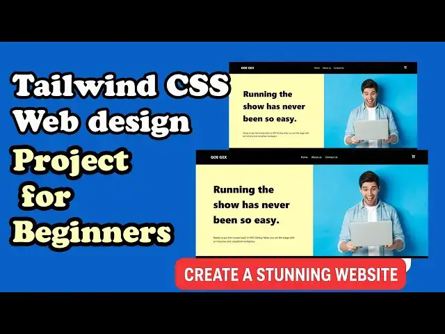 'Video thumbnail for Tailwind CSS Project for Beginners | Create a Stunning Website'