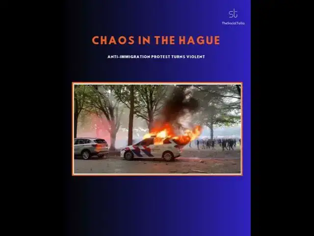 'Video thumbnail for Chaos in The Hague: Anti-Immigration Protest Turns Violent'