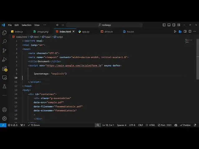 Video thumbnail for How to Save Files to Google Drive with JavaScript and HTML5 | Dynamic Button with Google Drive API
