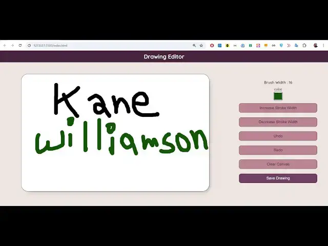 Video thumbnail for Build a Drawing Canvas API Graphics Editor to Export HTML as PNG Image Using HTML5 & Javascript