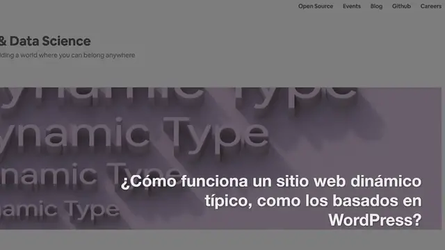 Video thumbnail for Introducción a la Construcción de Sitios Web con Gatsby y WordPress (Rápido y Estático)