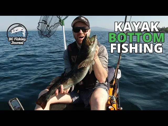 Video thumbnail for Kayak BLUE LINGCOD - Great bottom fishing day!
