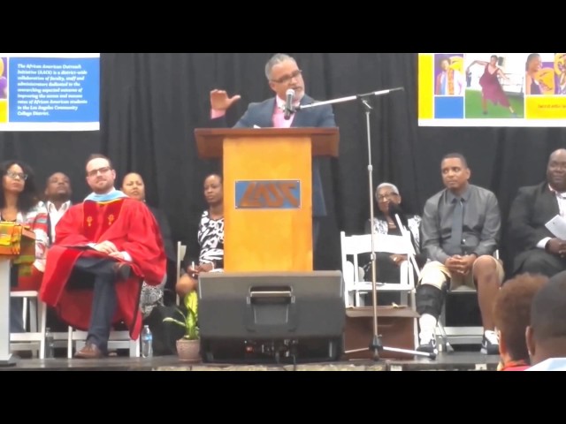 Video thumbnail for Dr. Lance Robert Keynote at Los Angeles Community College Graduation Commencement (LACCD) 2017