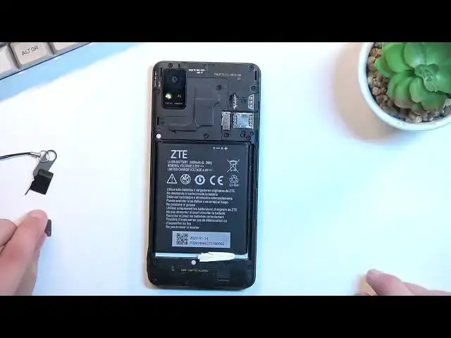 Video thumbnail for How to Insert SIM Card in ZTE Blade A31 - Install SD Card