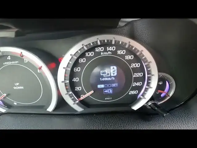 Video thumbnail for How to Set Speed Alarm in Honda Accord VIII ( 2007 - 2016 ) | Manage Speed Alarm