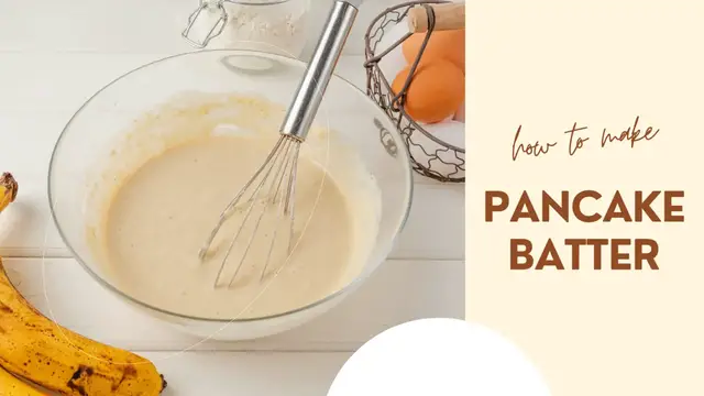 Video thumbnail for Pancake Batter
