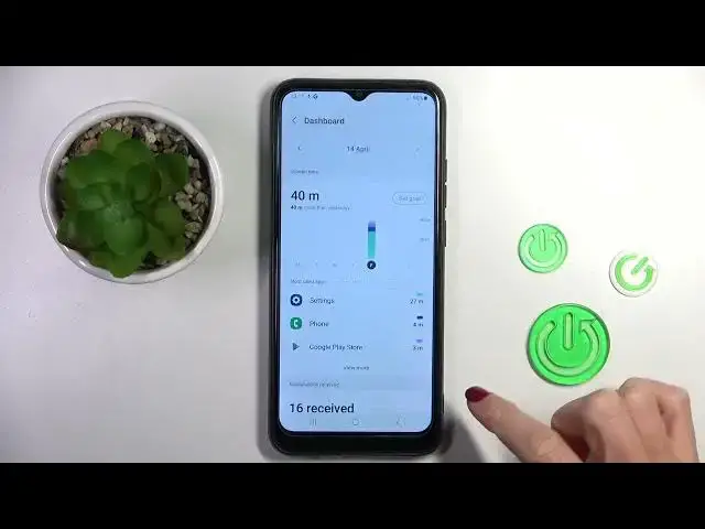 'Video thumbnail for How to Check Total Screen Time in  Samsung Galaxy A03 - Open Digital Wellbeing Settings'