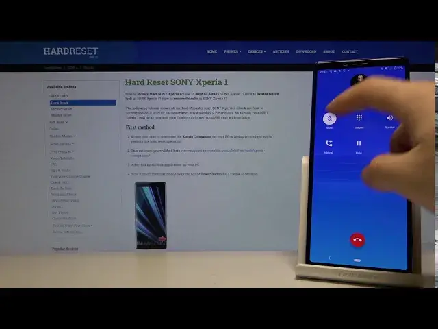 Video thumbnail for Incoming Call on SONY Xperia 1 – Hang / Mute / Answer Call