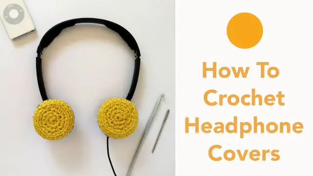 'Video thumbnail for How to Crochet Headphone Covers'