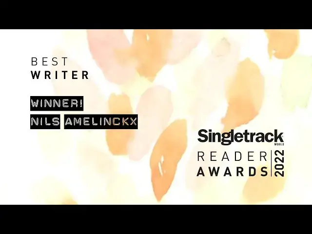 Video thumbnail for Singletrack Reader Award - Best Writer: Nils Amelinckx