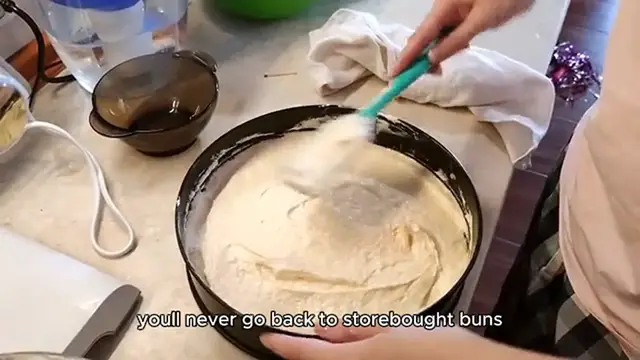 Video thumbnail for Burger bun recipe