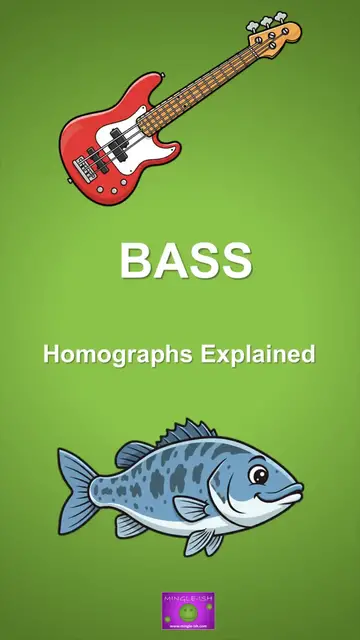 'Video thumbnail for Bass: Homographs Explained'