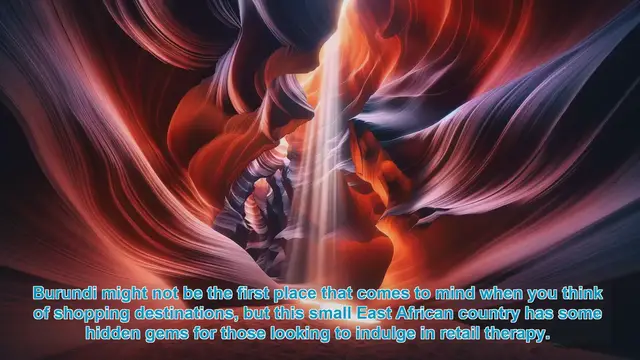 Video thumbnail for Discover Burundi's Hidden Shopping Gems: Top 10 Places to Visit