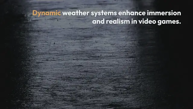 Video thumbnail for Dynamic Weather Systems